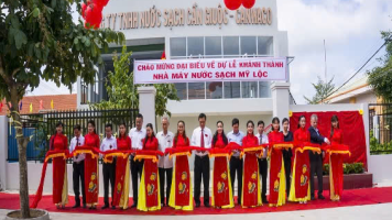 Nhà Máy Nước Mỹ Lộc, xã Mỹ Lộc, tỉnh Long An